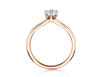 Solitärring Royal in Roségold