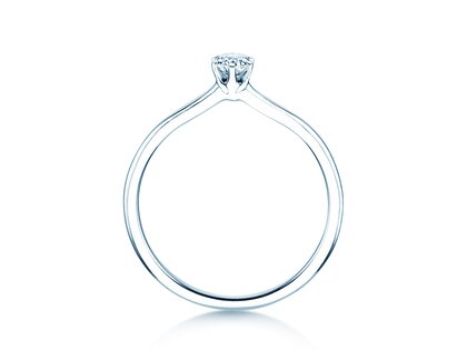 Solitärring Royal in Silber