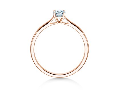 Solitärring Surprise in Roségold