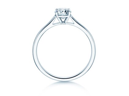 Solitärring Surprise in 9K Weißgold mit Diamant 0,50ct