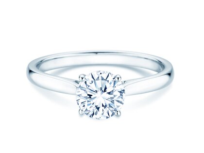 Solitärring Surprise in 9K Weißgold mit Diamant 1,00ct