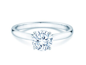 Solitärring Surprise in 9K Weißgold mit Diamant 1,00ct