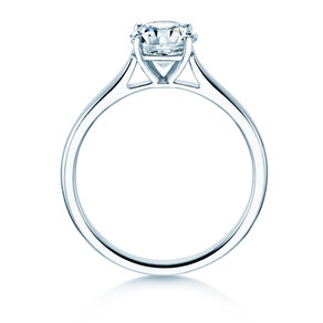 Solitärring Surprise in 9K Weißgold mit Diamant 1,00ct