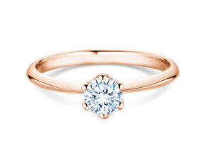 Solitärring The One in Roségold