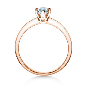 Solitärring The One in Roségold