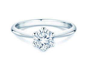 Solitärring The One in 9K Weißgold mit Diamant 1,00ct