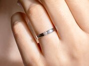 Spannring Infinity Petite in Weißgold