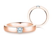 Spannring Infinity in Roségold