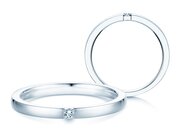 Spannring Infinity in Silber 925/- mit Diamant 0,07ct G/SI