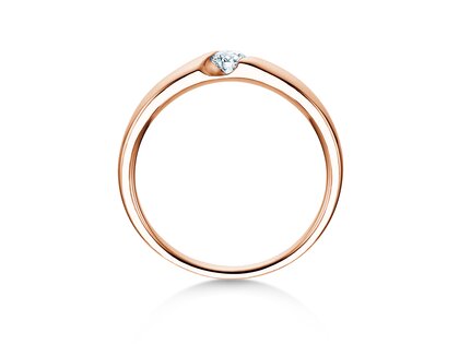 Spannring Italic Petite in Roségold