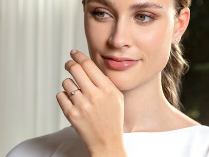 Spannring Touch in Silber
