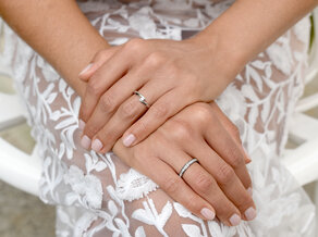 Spannring Twist in Silber 925/- mit Diamant 0,10ct G/SI