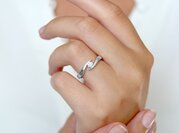 Spannring Twist Labordiamant
