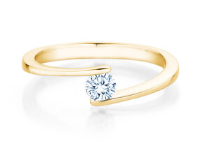 Spannring Vibe  in Gelbgold