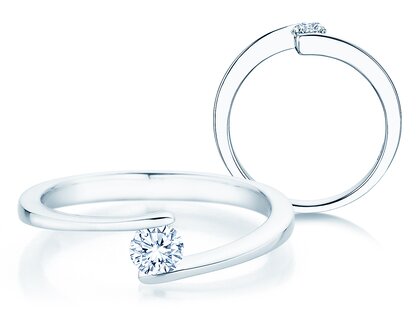 Spannring Vibe  in Silber