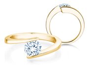 Spannring Vibe  in Gelbgold