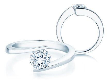 Spannring Vibe  in Platin