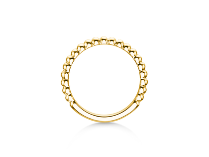 Ring Beads in 9K Gelbgold