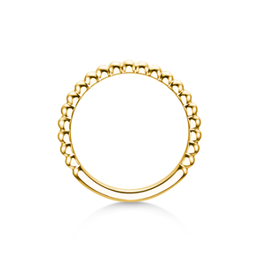Ring Beads in 9K Gelbgold
