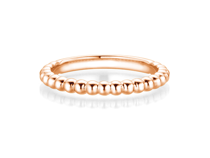 Ring Beads in 9K Roségold