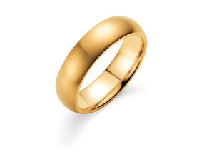 Ring Classic 5,5mm in 9K Gelbgold matt