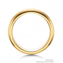 Ring Classic 5,5mm in 9K Gelbgold matt