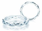 Ring Curve in Silber