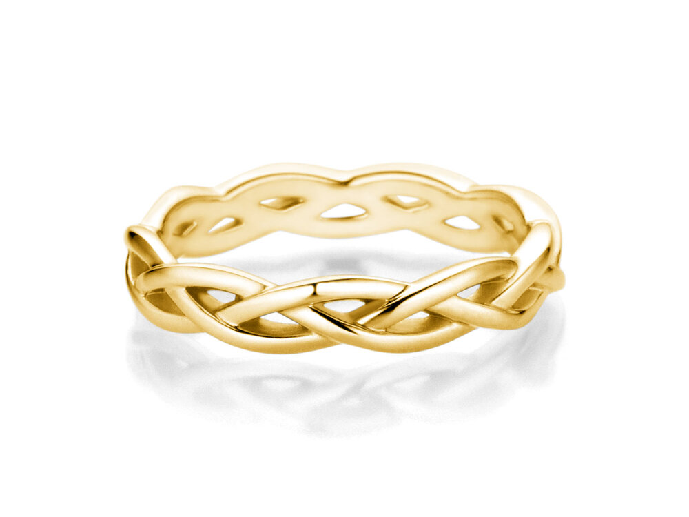 Ring Curve in 18K Gelbgold poliert