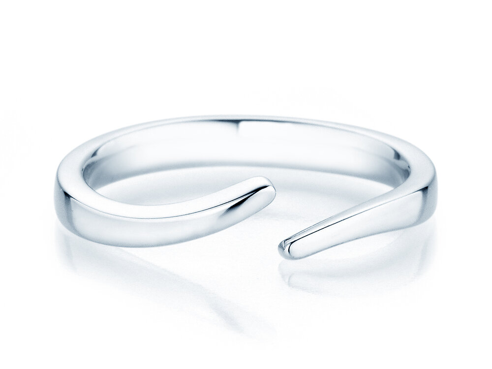 Ring Flow in Silber 925/- poliert