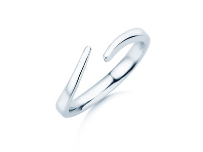 Ring Flow in Silber