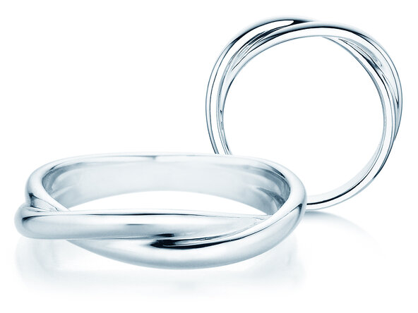 Ring Forever Us in Silber