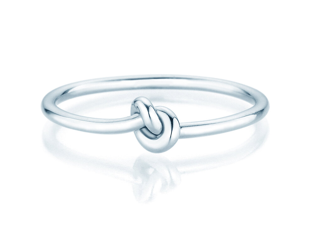 Ring The Knot in Silber 925/- poliert