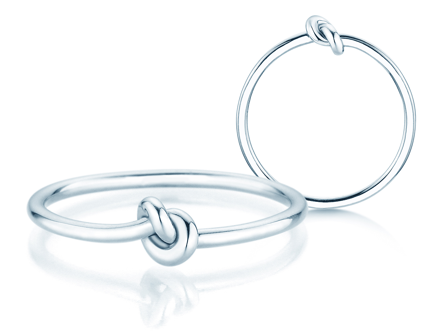 Ring The Knot in Silber
