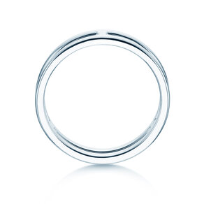 Ring Link in Silber
