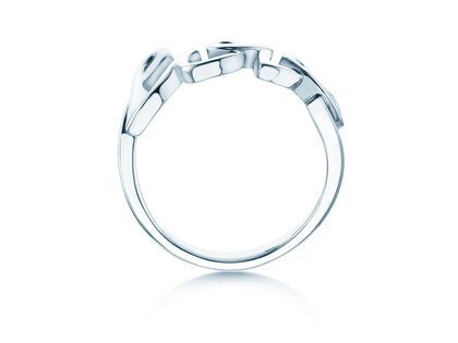 Ring Love Clean in Silber