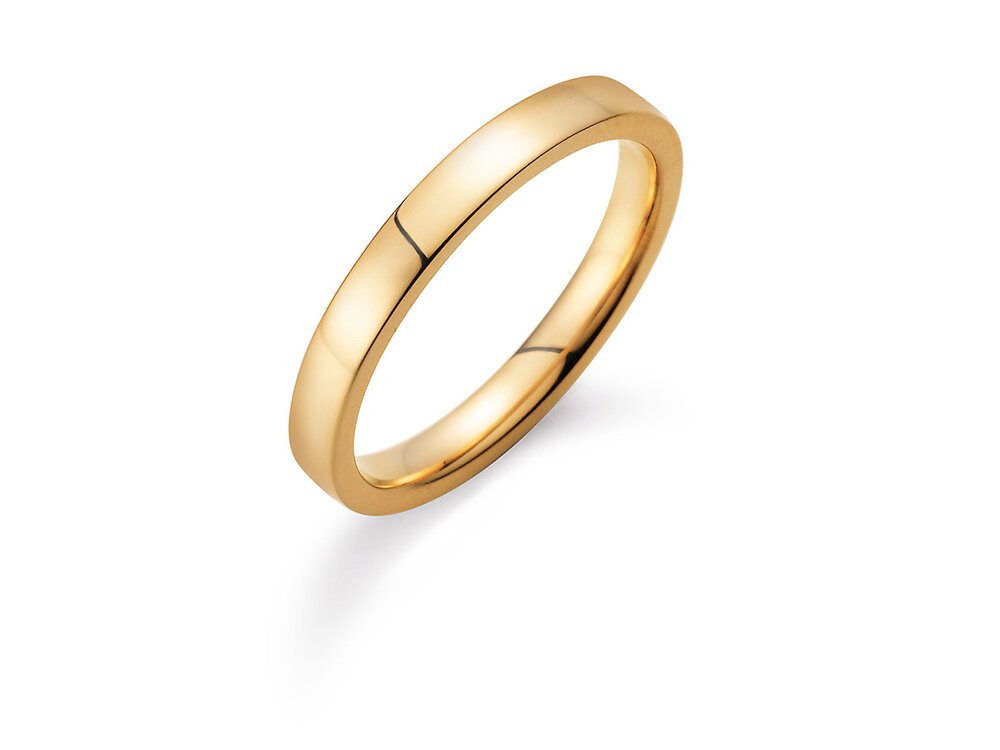 Ring Modern 2,5mm in 18K Gelbgold poliert