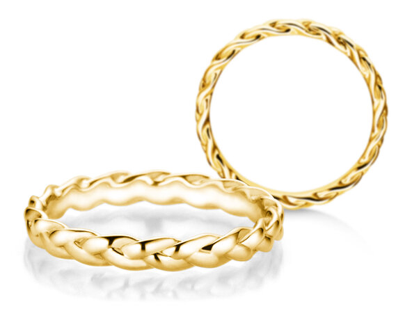 Ring Pony in Gelbgold