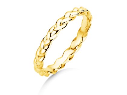 Ring Pony in Gelbgold