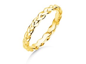 Ring Pony in Gelbgold