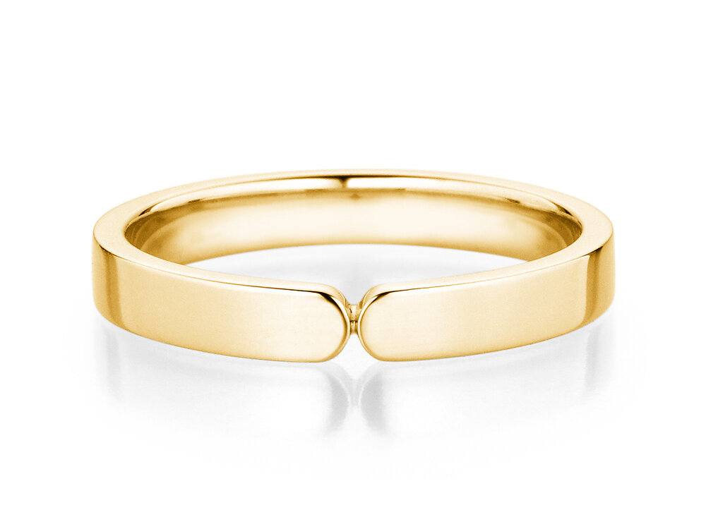 Ring Serenity in 9K Gelbgold poliert