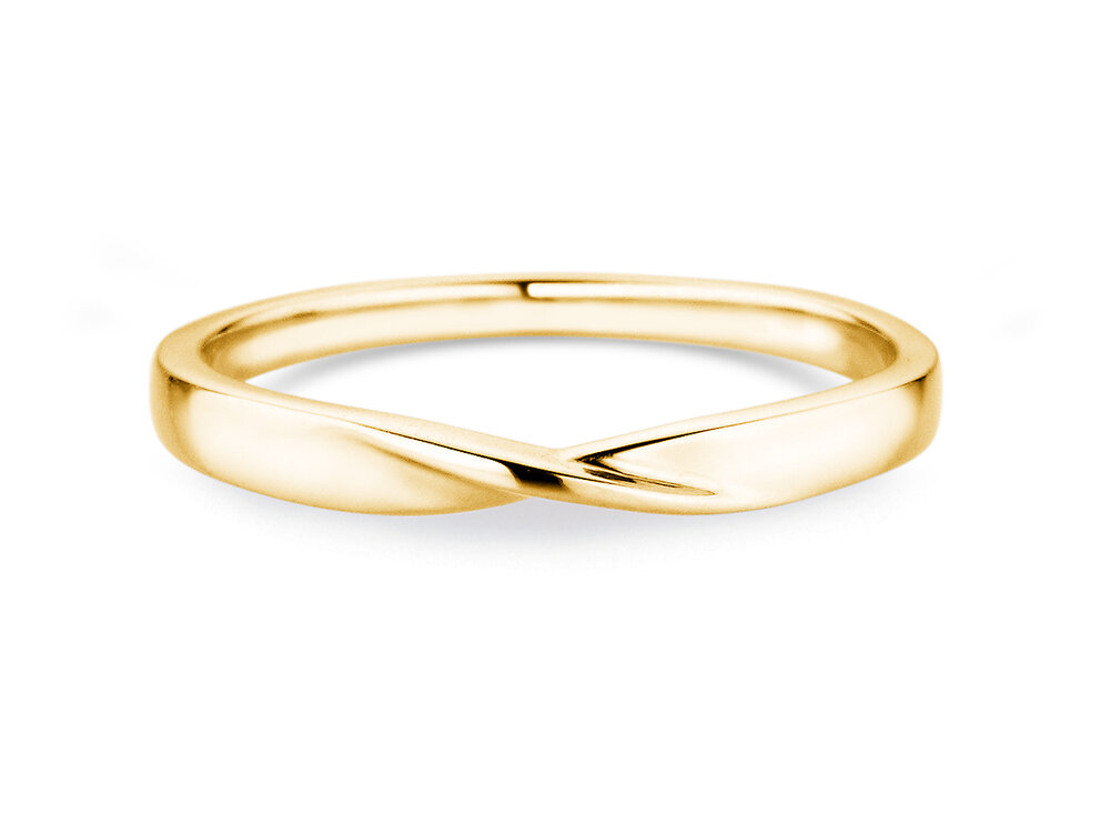 Ring Spin 2,5mm in 18K Gelbgold poliert