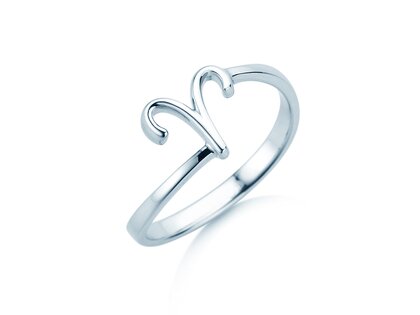 Ring Sternzeichen Widder in Silber
