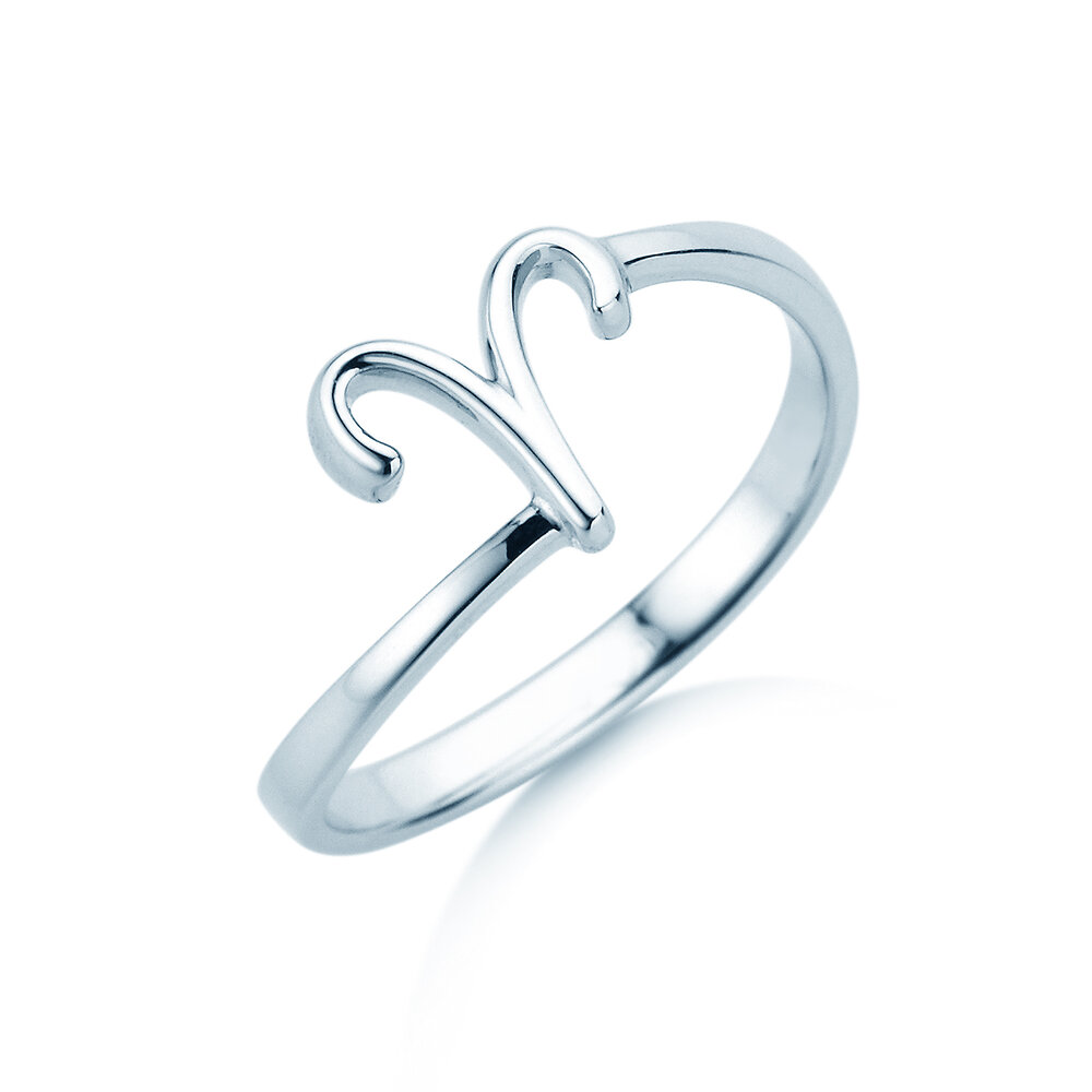 Ring Sternzeichen Widder in Platin 950/-