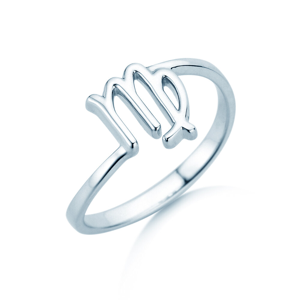 Ring Sternzeichen Jungfrau in Silber 925/-