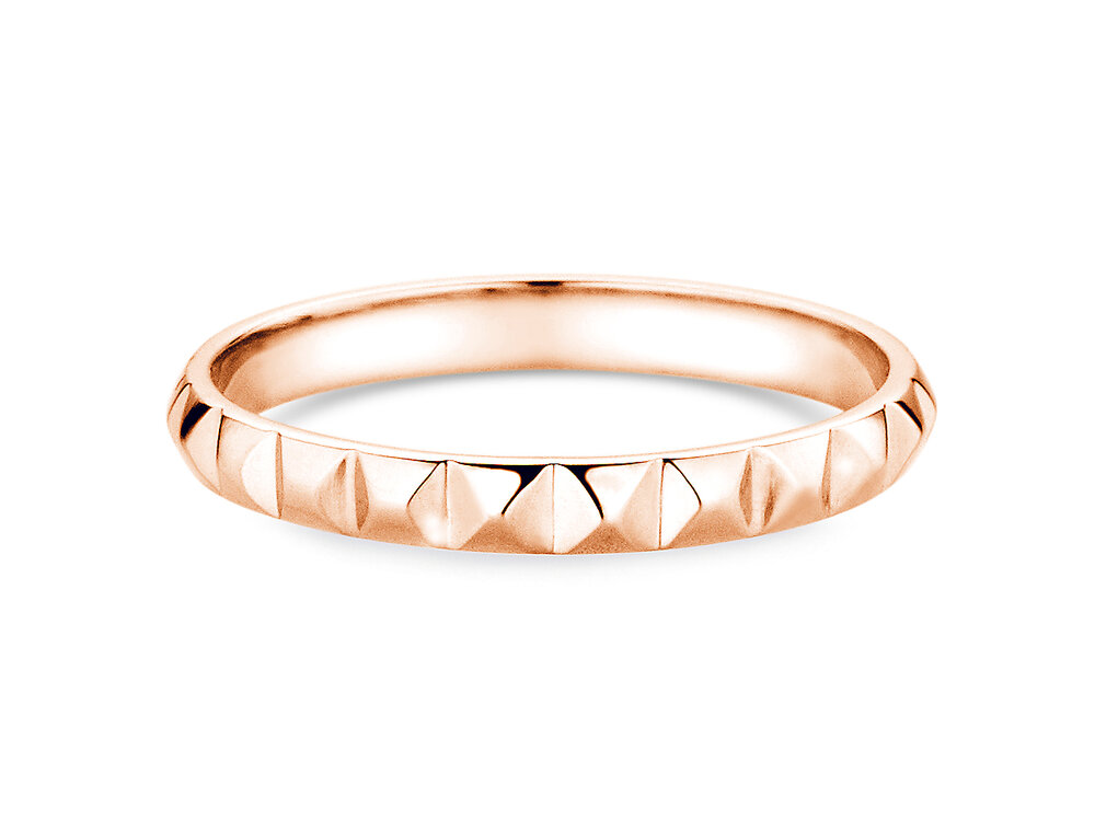 Ring Trinity in 18K Roségold poliert