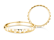 Ring Trinity in Gelbgold