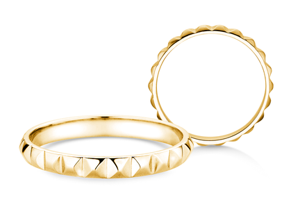 Ring Trinity in Gelbgold