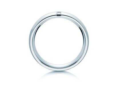 Eheringe 2Souls in Platin 950/- mit Diamanten 0,09ct G/SI
