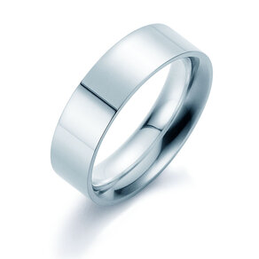Eheringe Affinity in Platin 950/- mit Diamant 0,15ct G/SI