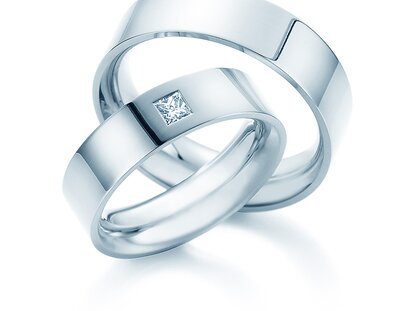 Eheringe Affinity in Platin